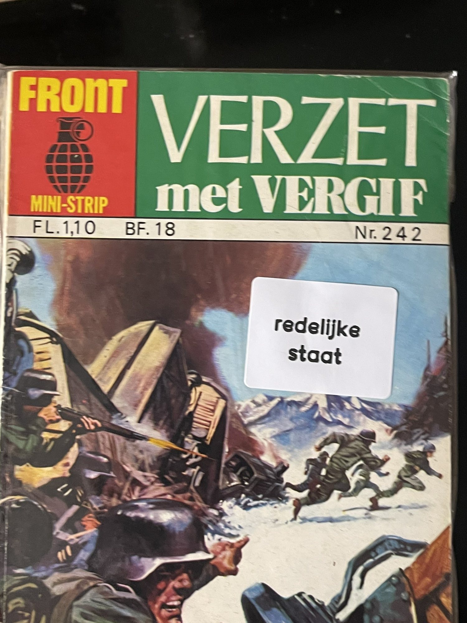 Cover van Verzet met vergif