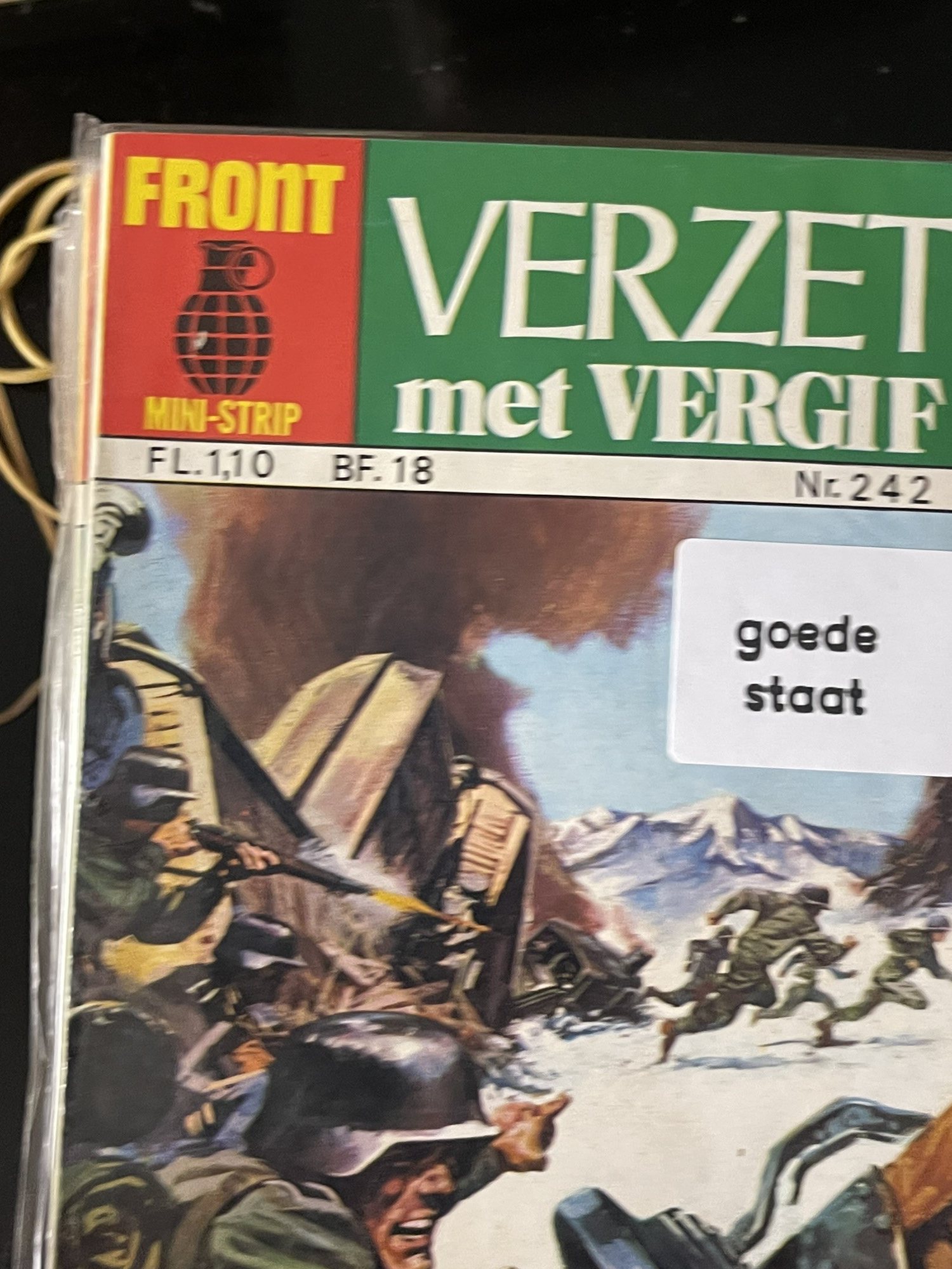 Cover van Verzet met vergif