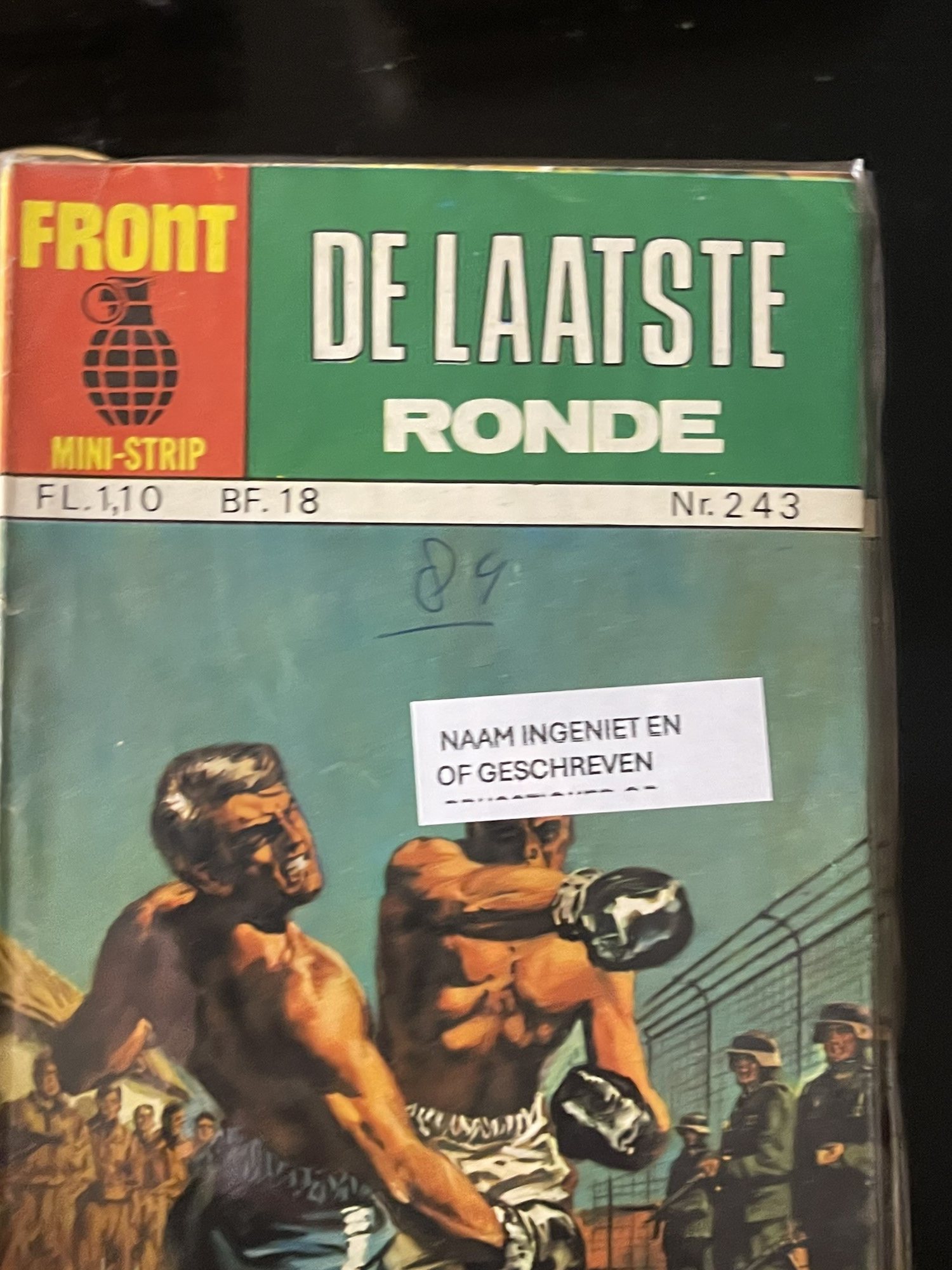 Cover van De laatste ronde