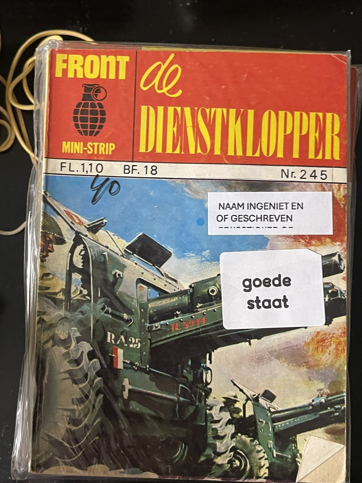 Cover van De dienstklopper