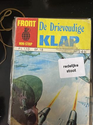 Cover van De drievoudige klap