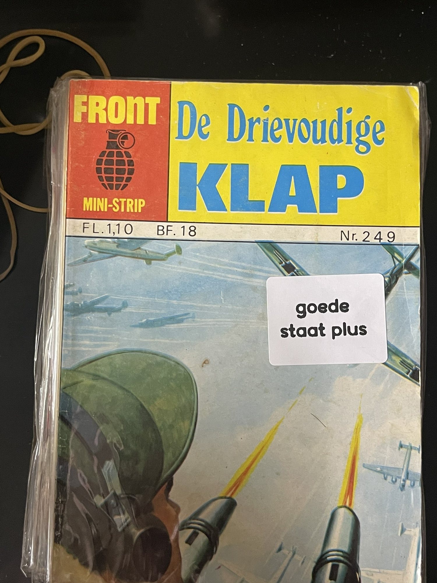 Cover van De drievoudige klap
