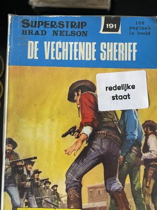 Cover van De vechtende sheriff