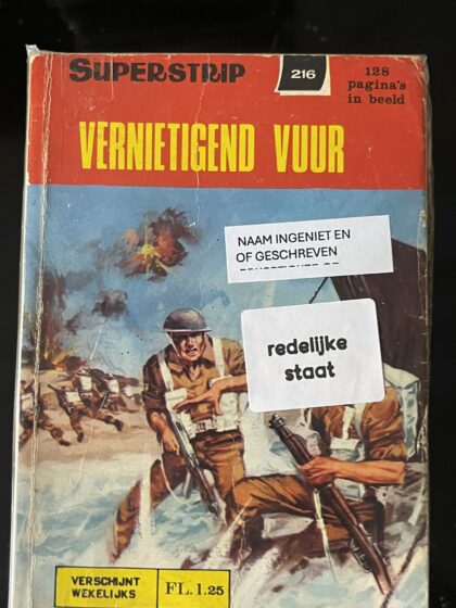 Cover van Vernietigend vuur