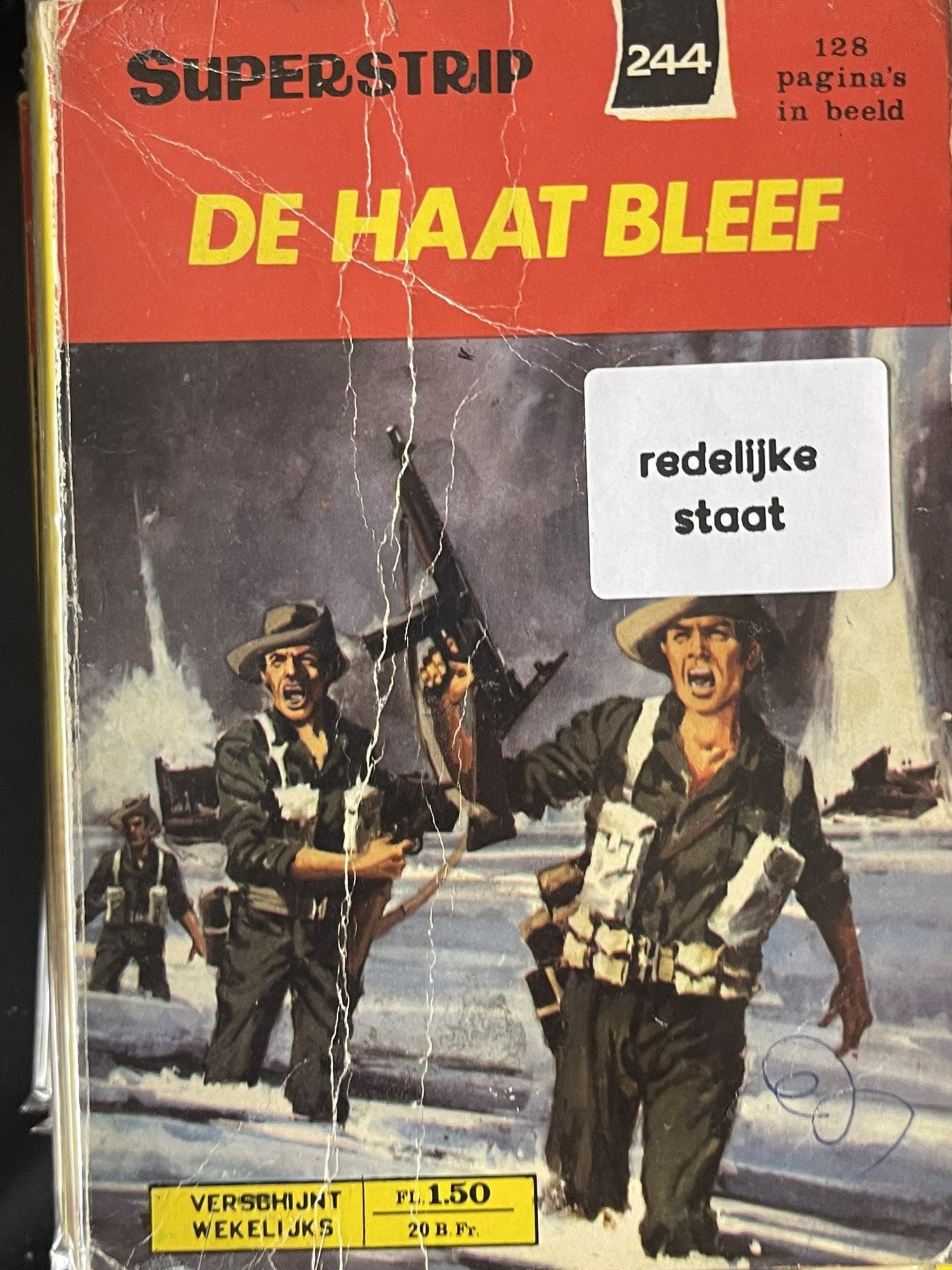 Cover van De haat bleef