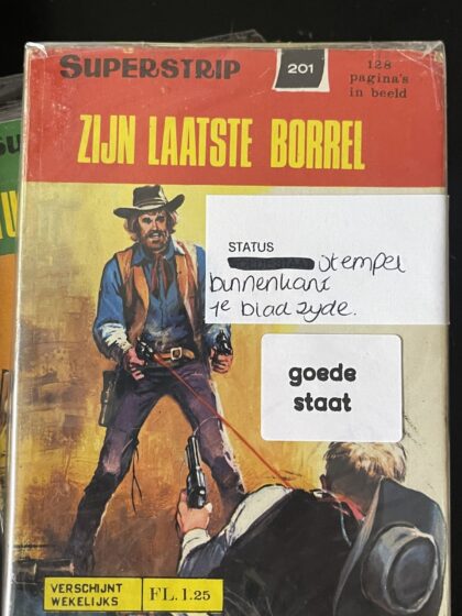 Cover van Zijn laatste borrel
