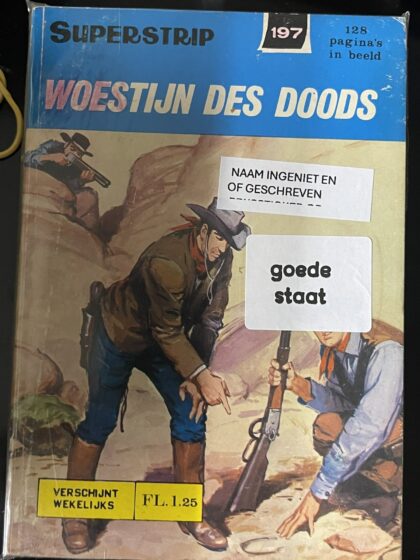 Cover van Woestijn des doods