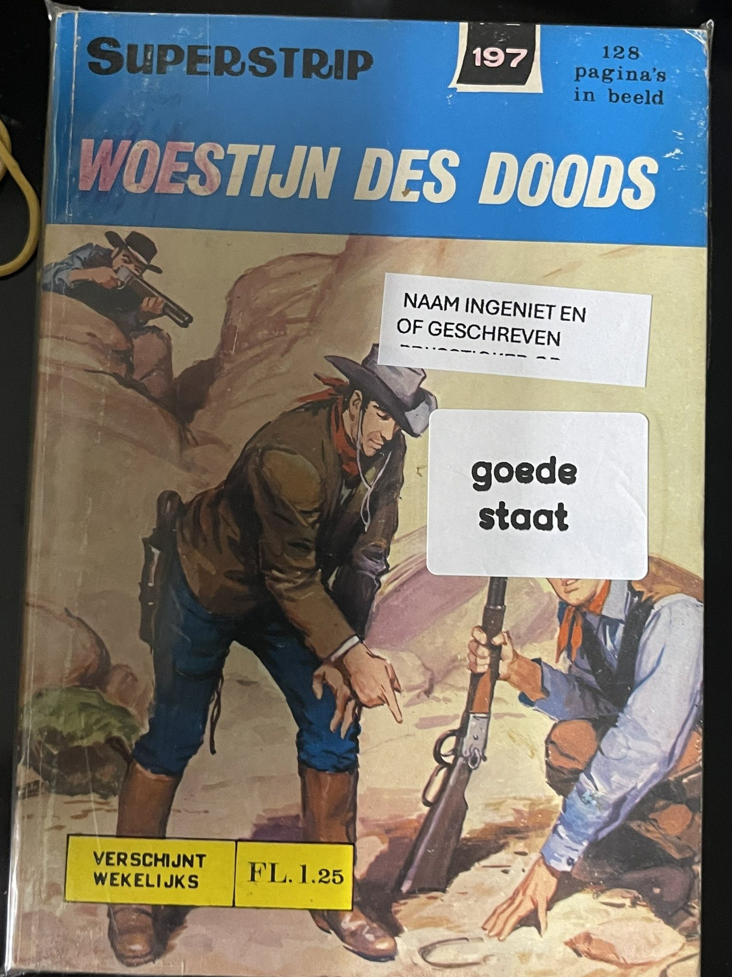 Cover van Woestijn des doods