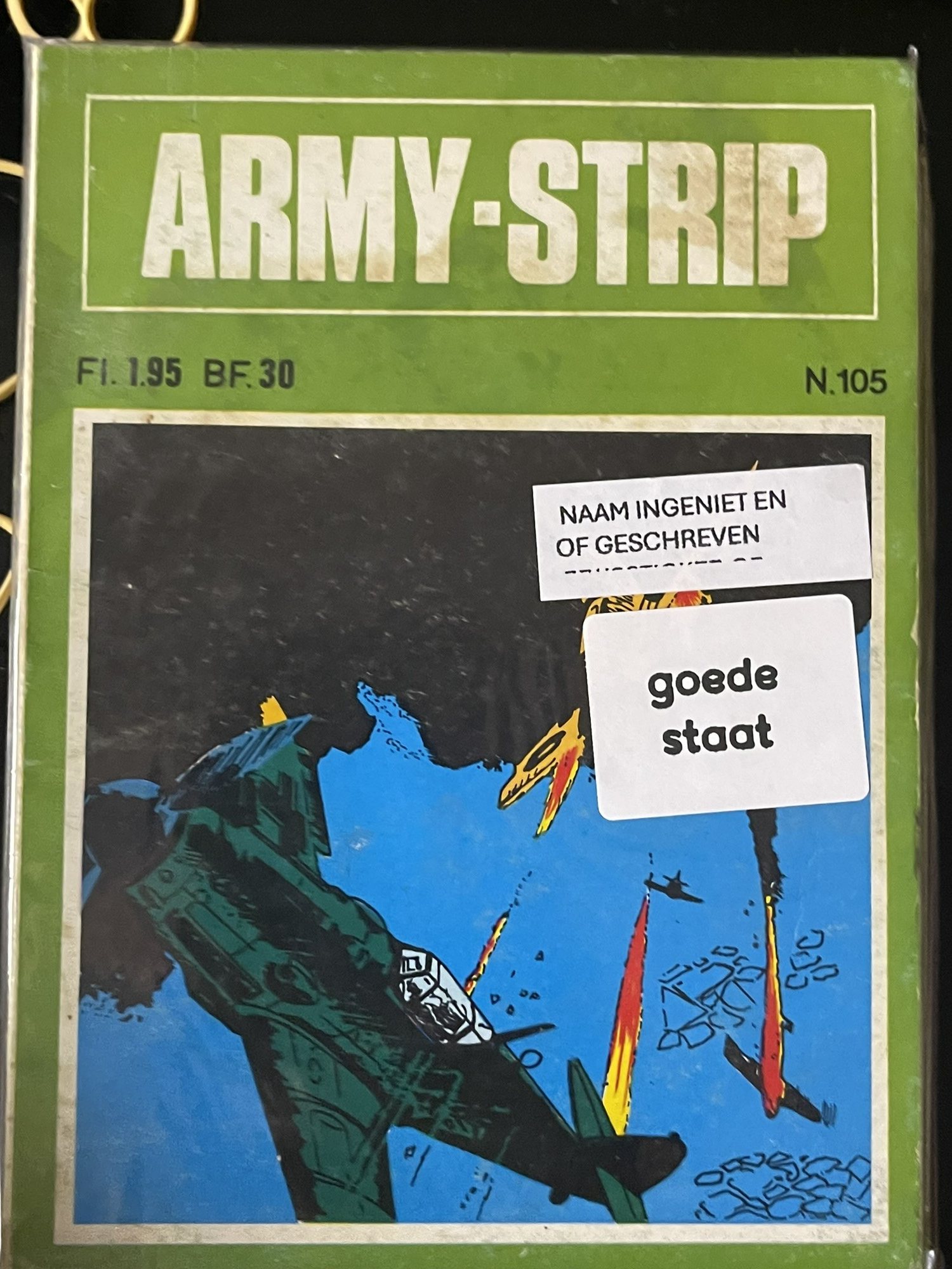 Cover van Army-strip 105