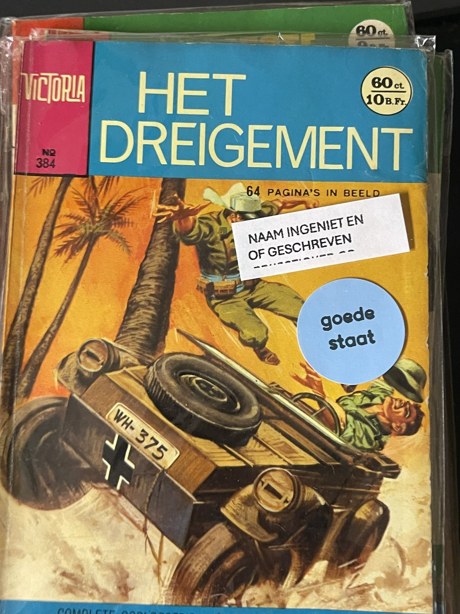 Cover van Het dreigement