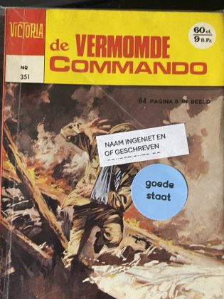 Cover van De vermomde commando