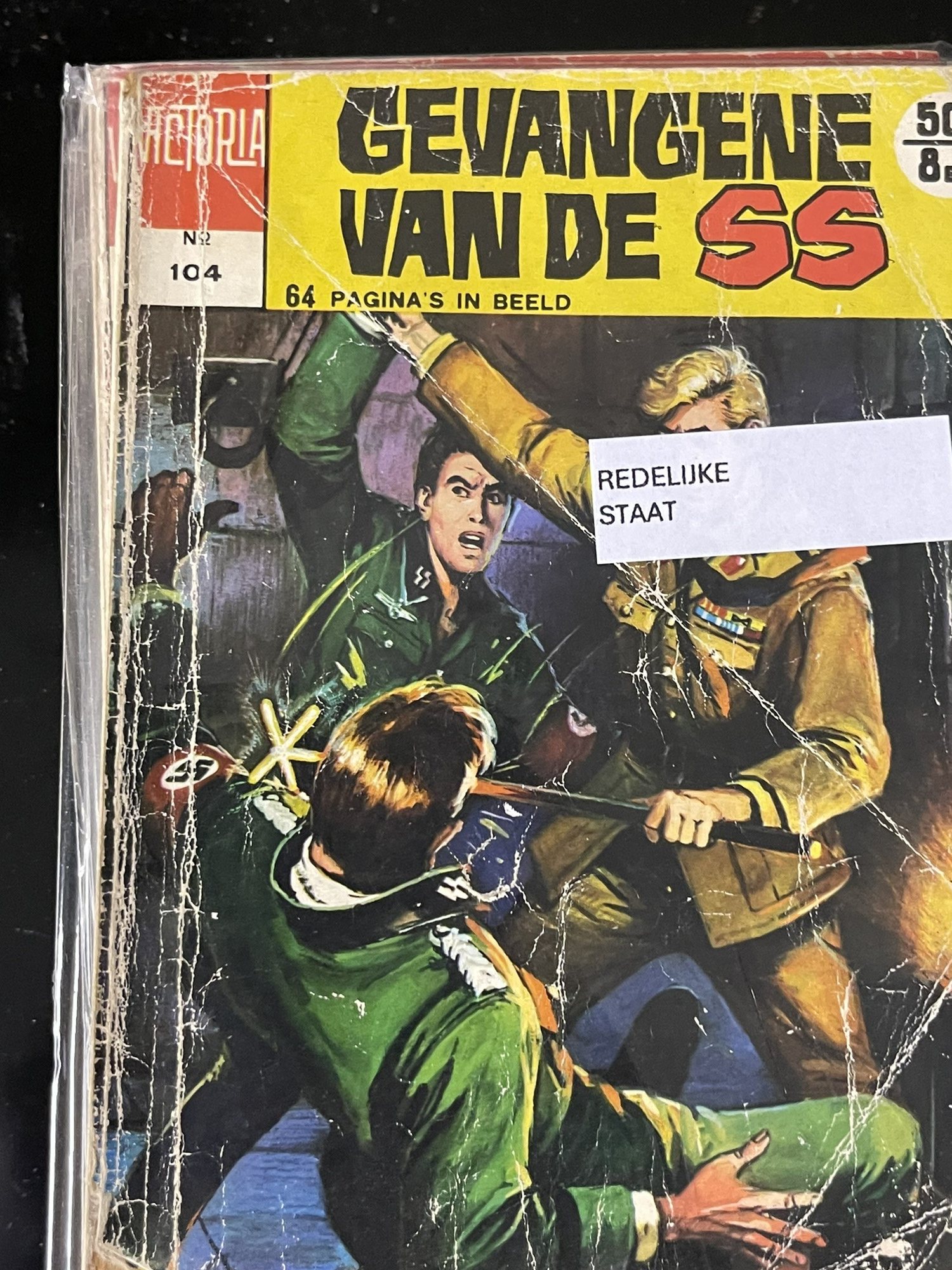 Cover van Gevangene van de SS
