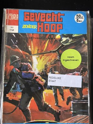 Cover van Gevecht zonder hoop