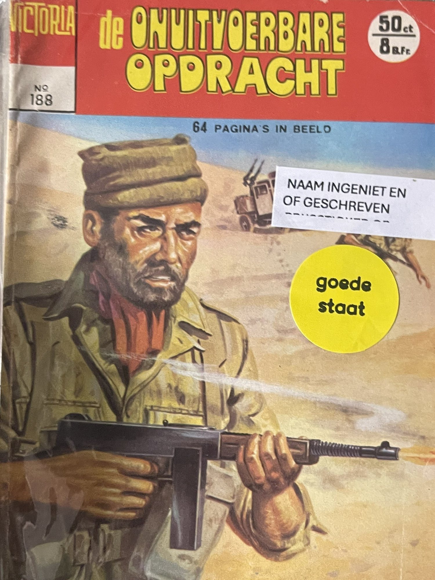 Cover van De onuitvoerbare opdracht