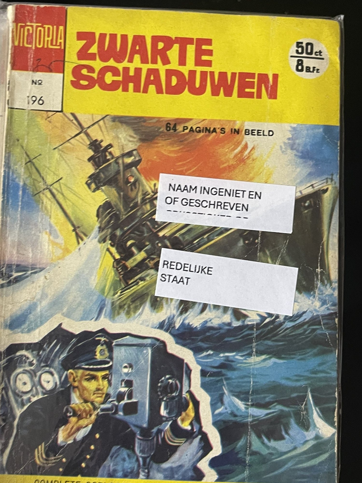 Cover van Zwarte schaduwen