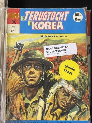 Cover van De terugtocht uit Korea