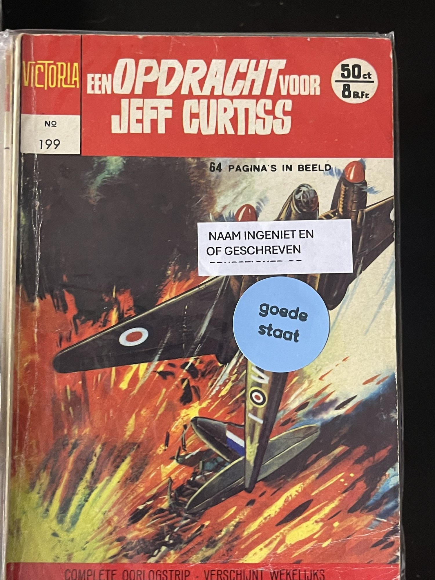 Cover van Een opdracht voor Jeff Curtiss