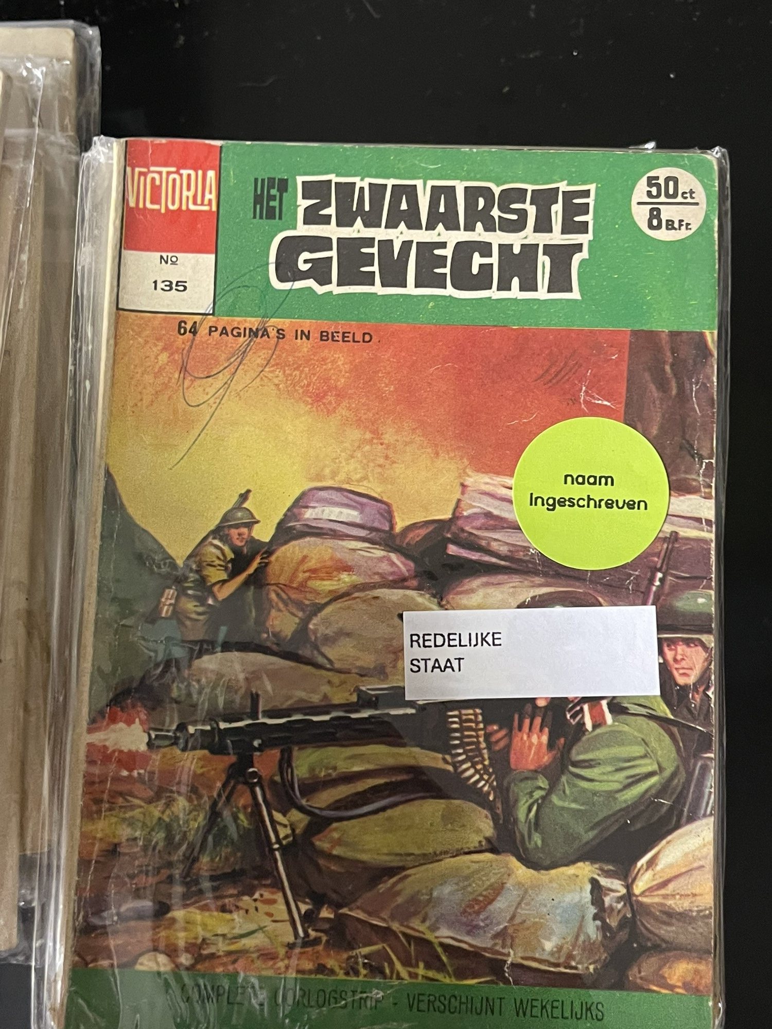 Cover van Het zwaarste gevecht