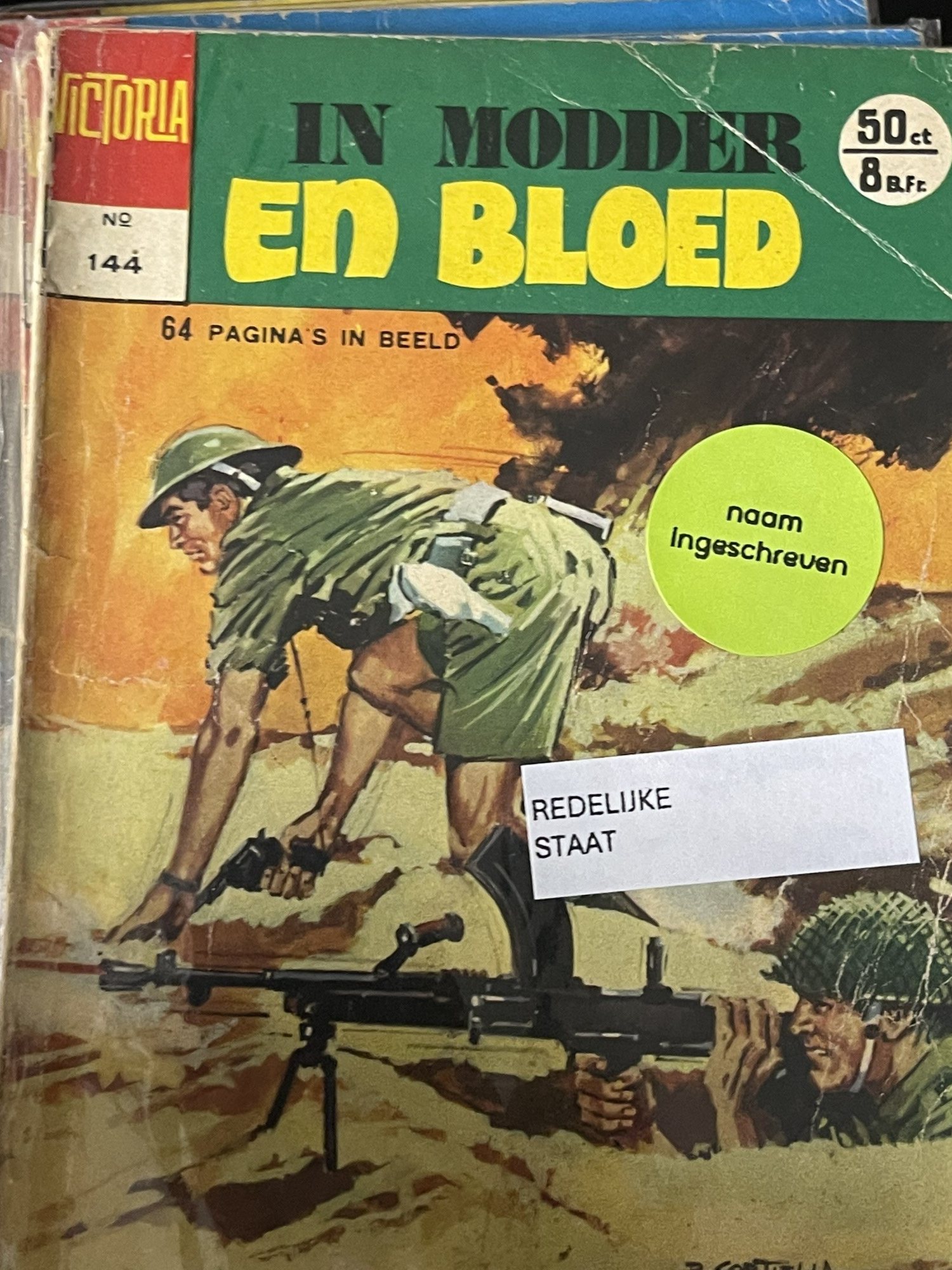 Cover van In modder en bloed