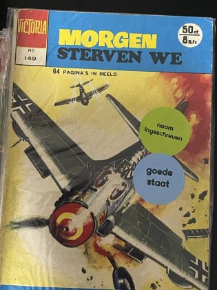 Cover van Morgen sterven we