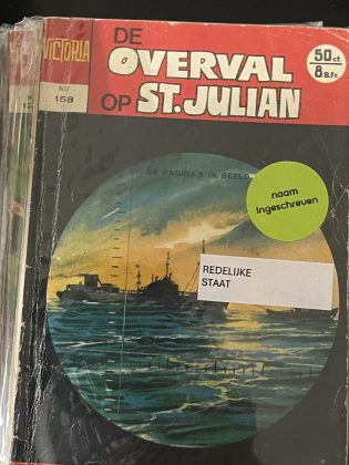 Cover van De overval op St. Julian