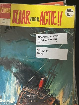 Cover van Klaar voor actie!!