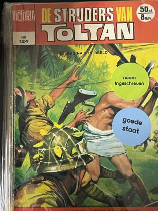 Cover van De strijders van Toltan