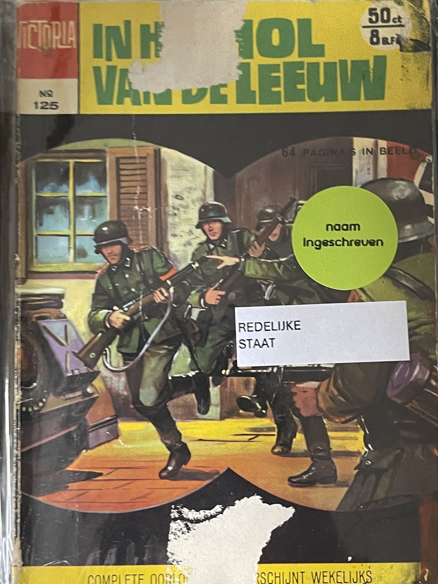Cover van In het hol van de leeuw
