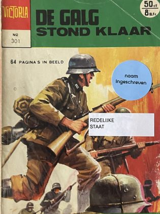Cover van De galg stond klaar
