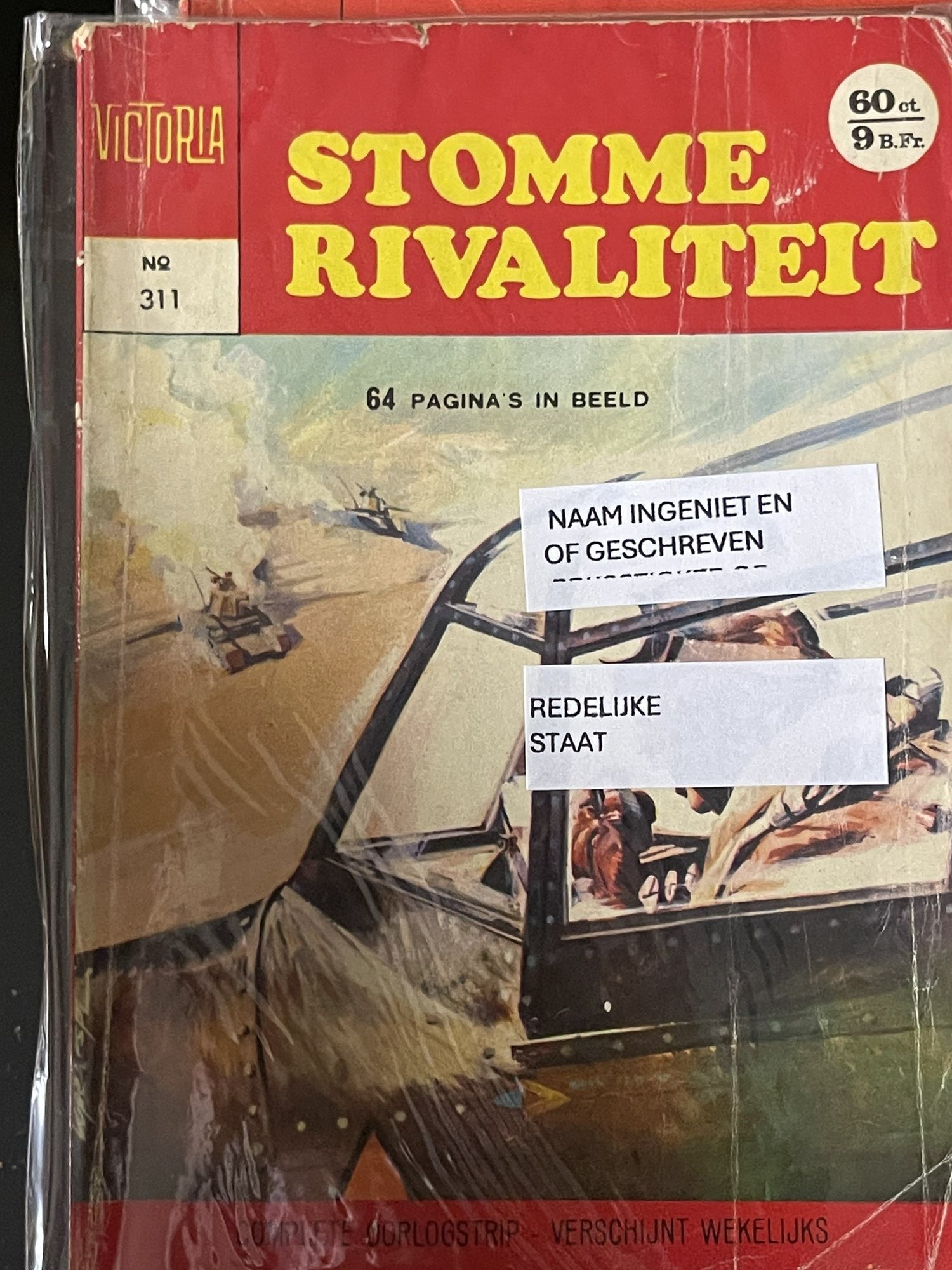 Cover van Stomme rivaliteit