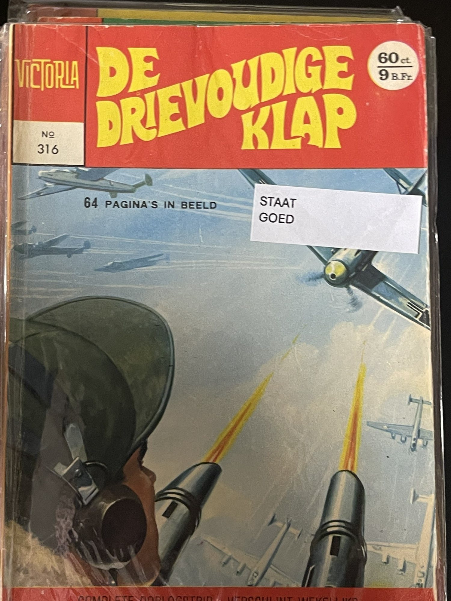 Cover van De drievoudige klap
