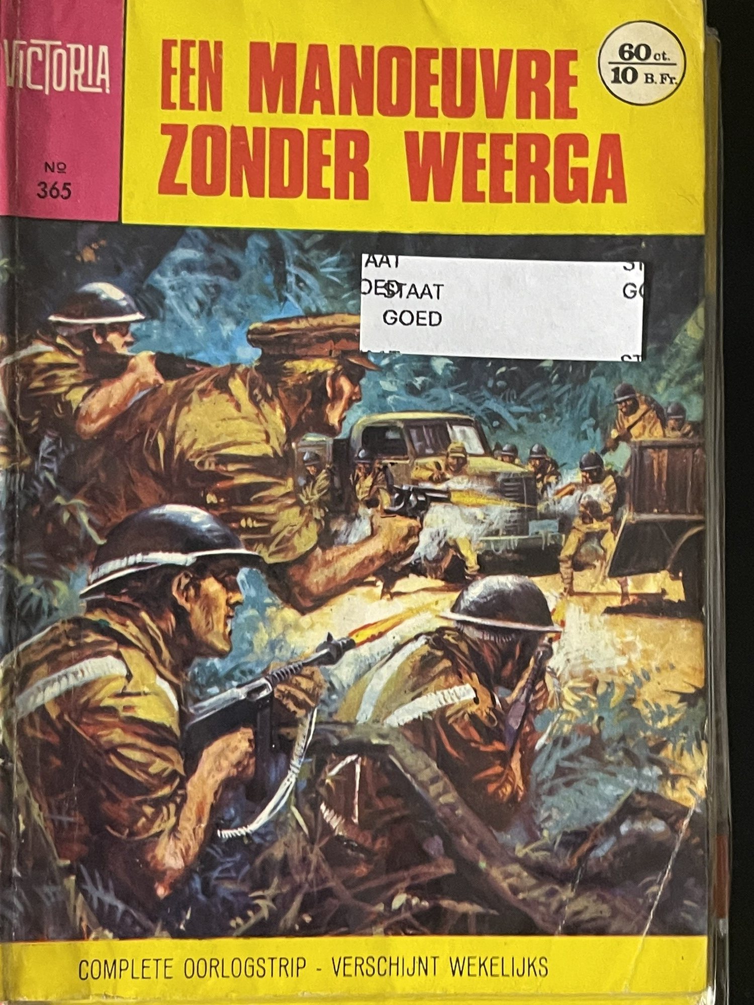 Cover van Een manoeuvre zonder weerga