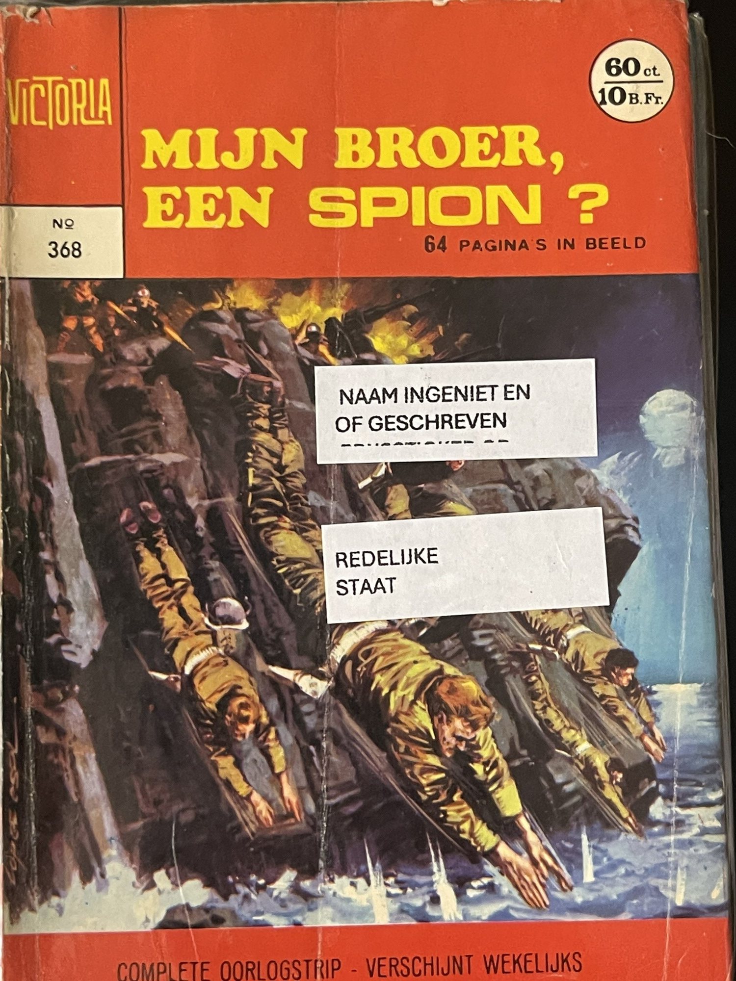 Cover van Mijn broer, een spion?