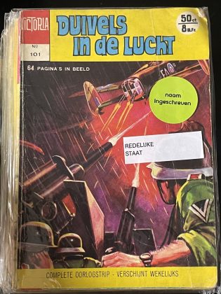 Cover van Duivels in de lucht