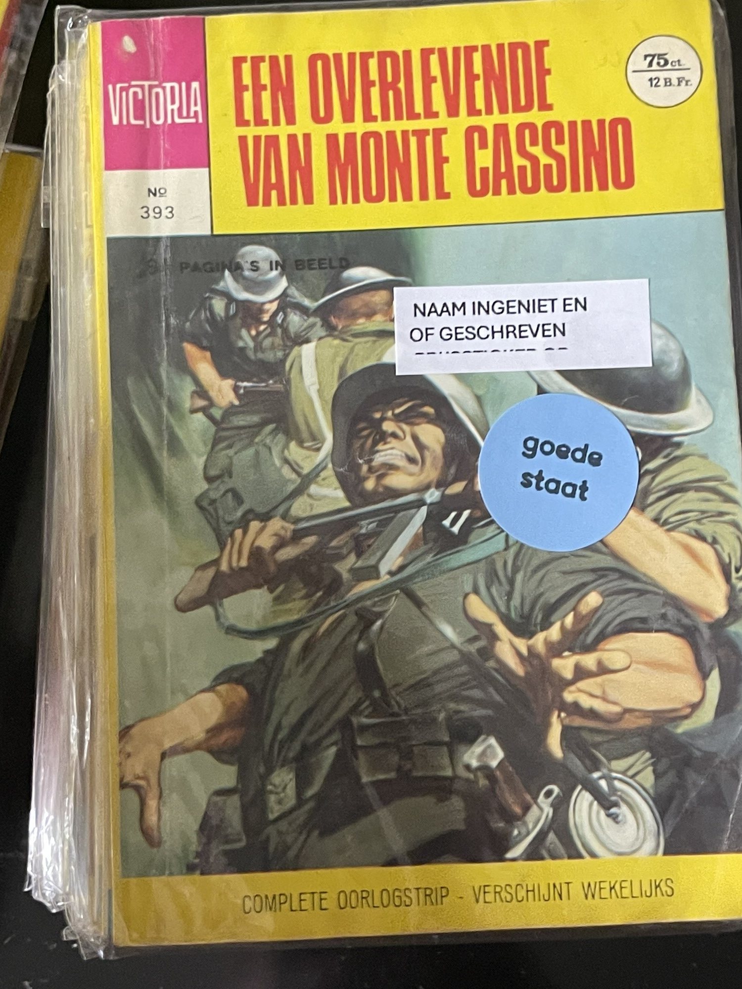 Cover van Een overlevende van Monte Cassino