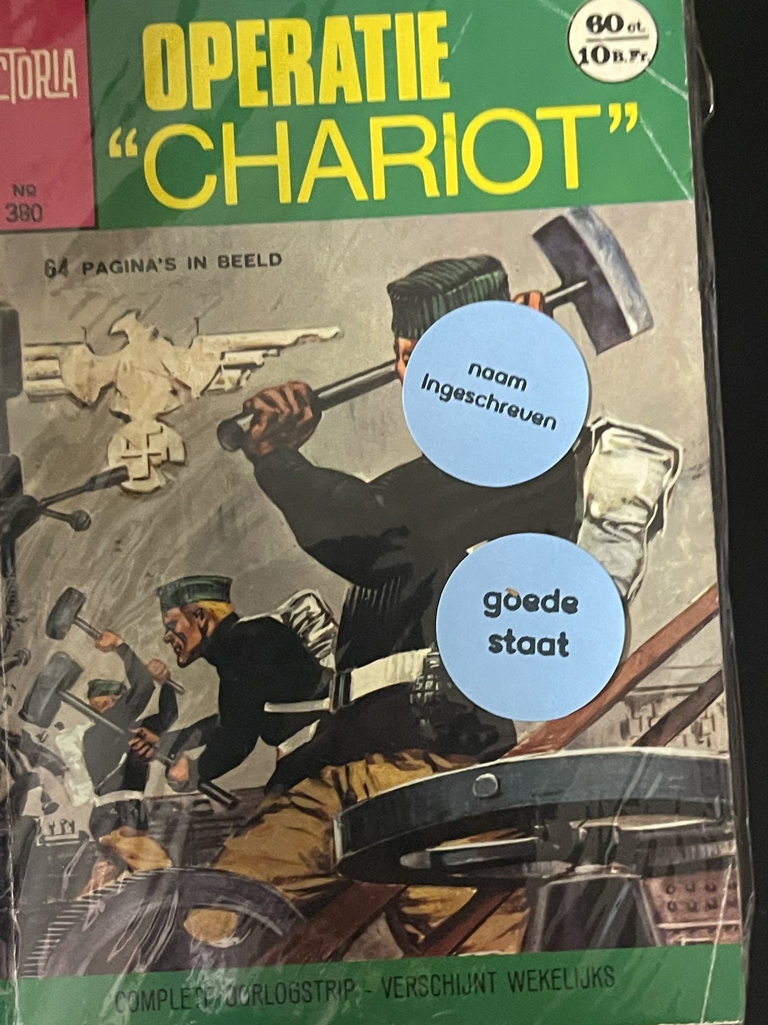 Cover van Operatie "Chariot"