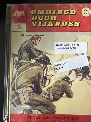 Cover van Omringd door vijanden