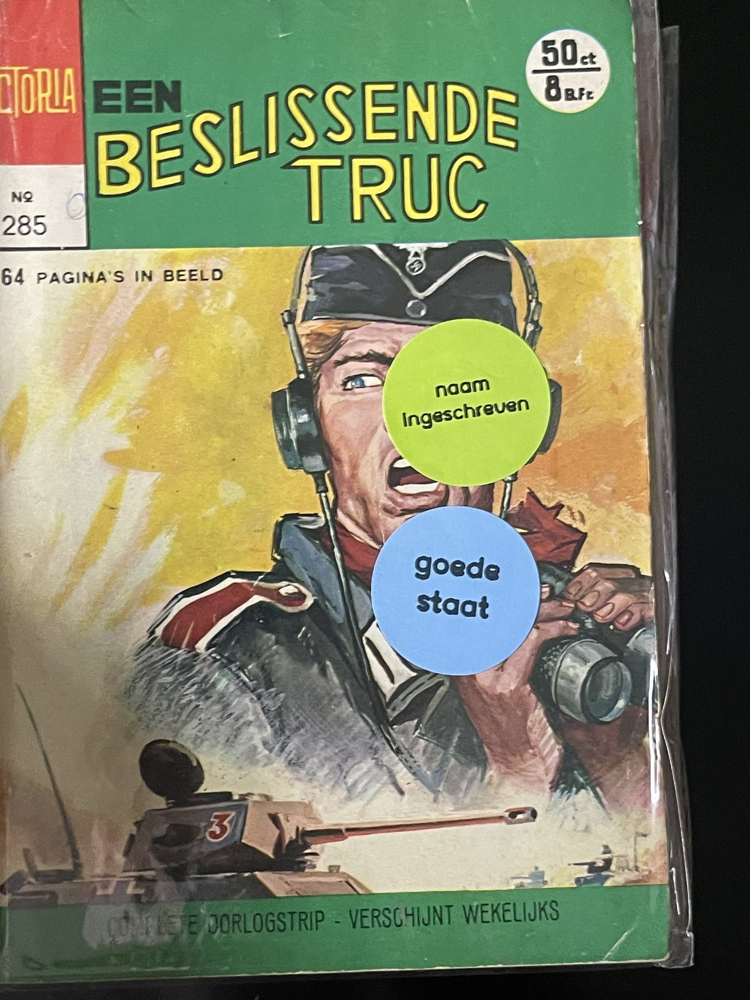 Cover van Een beslissende truc