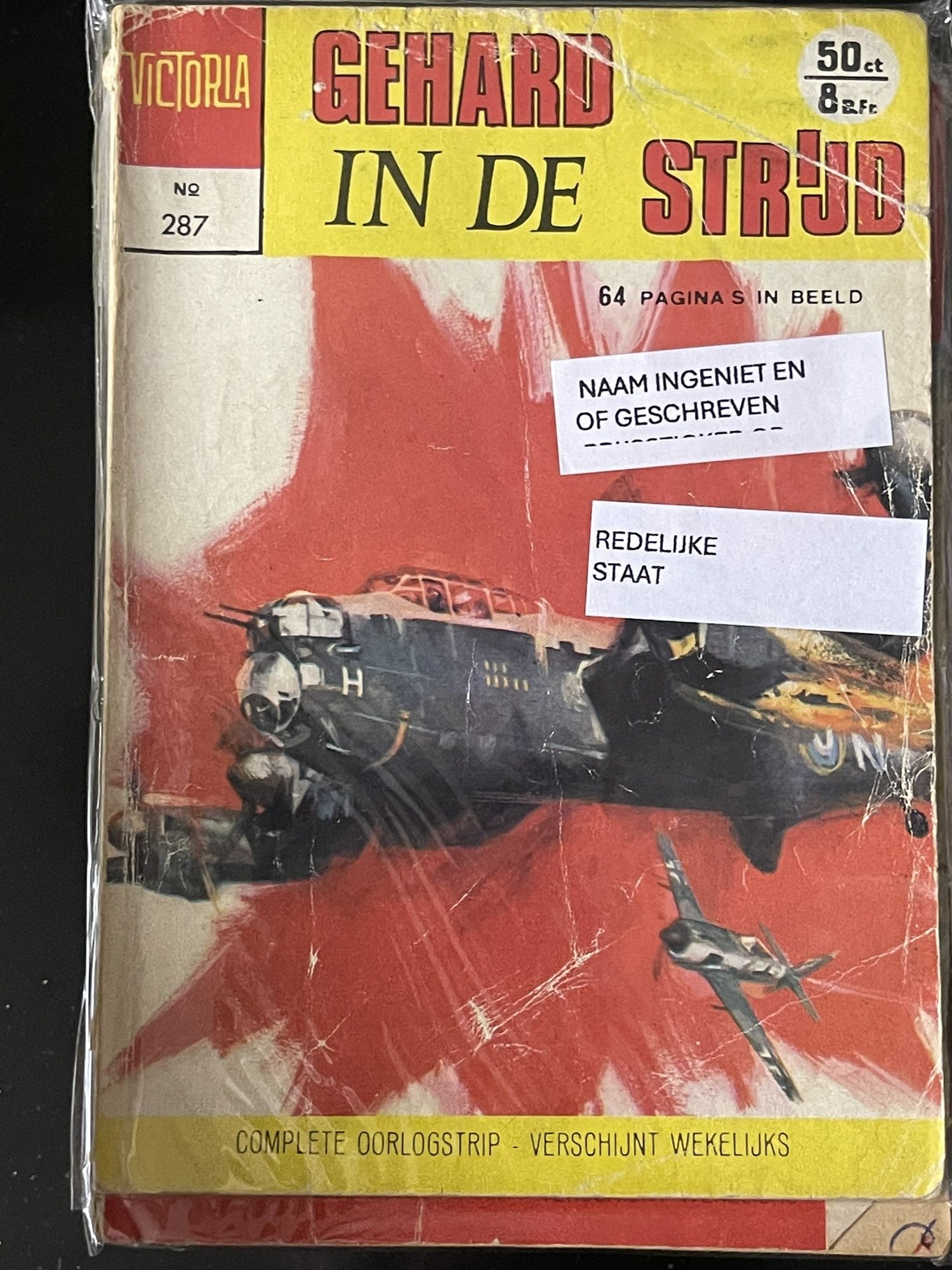 Cover van Gehard in de strijd