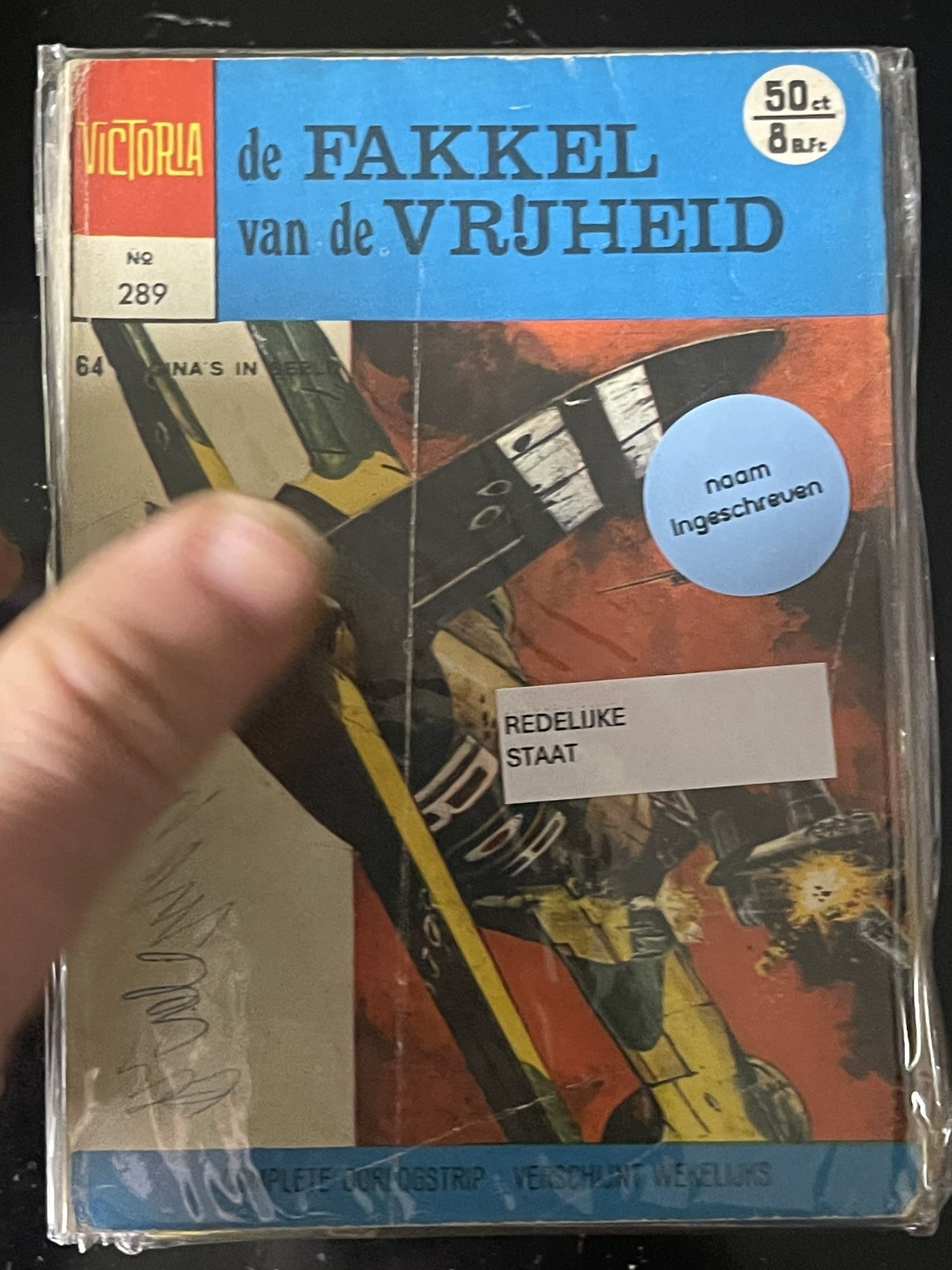 Cover van De fakkel van de vrijheid