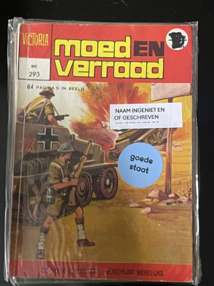 Cover van Moed en verraad