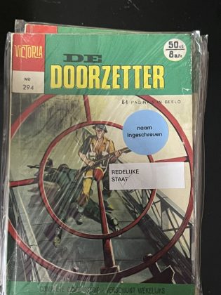 Cover van De doorzetter