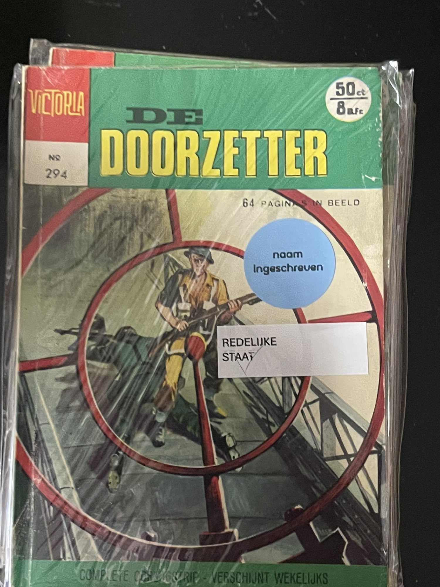 Cover van De doorzetter
