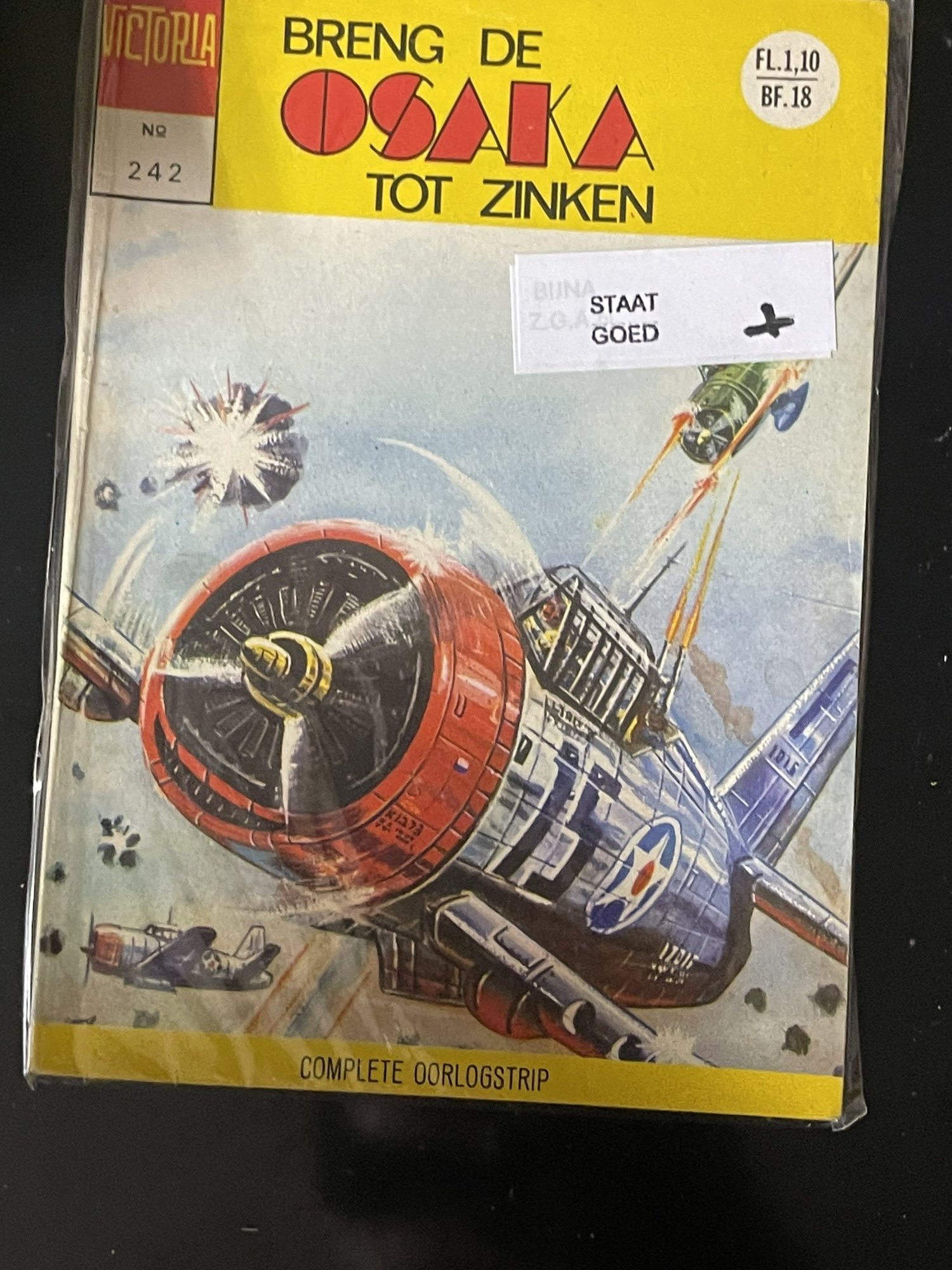 Cover van Breng de Osaka tot zinken