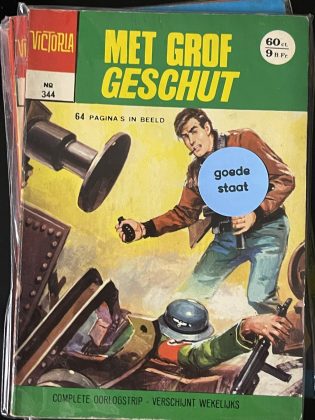 Cover van Met grof geschut