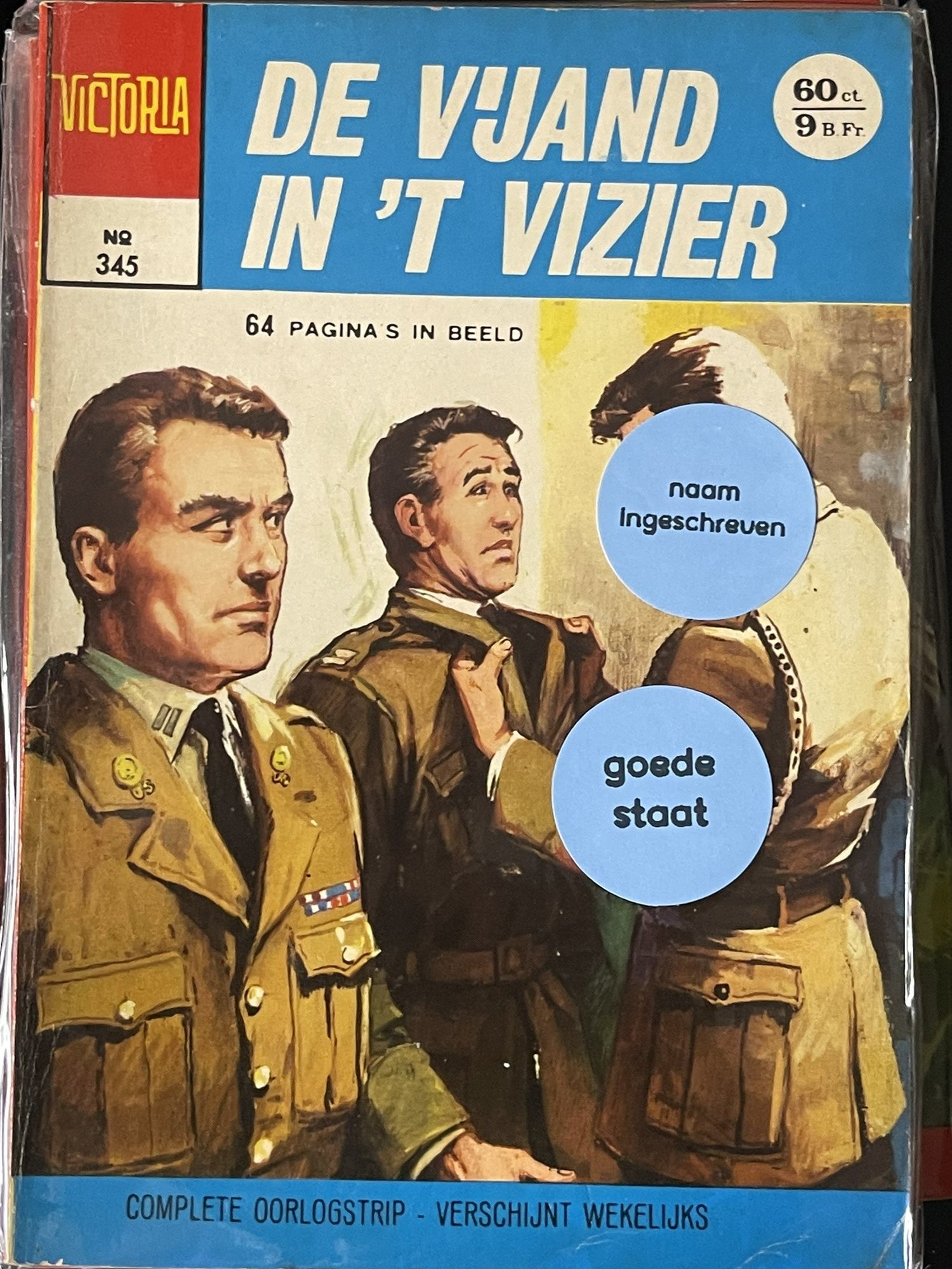 Cover van De vijand in ’t vizier