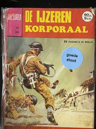 Cover van De ijzeren korporaal