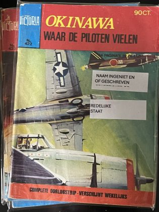 Cover van Okinawa waar de piloten vielen