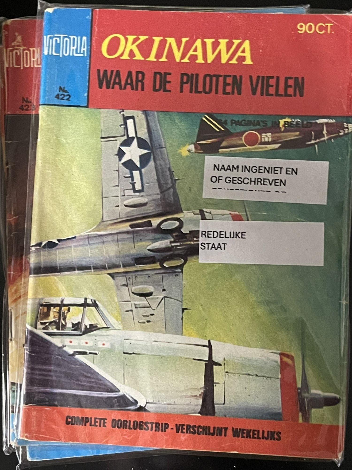 Cover van Okinawa waar de piloten vielen