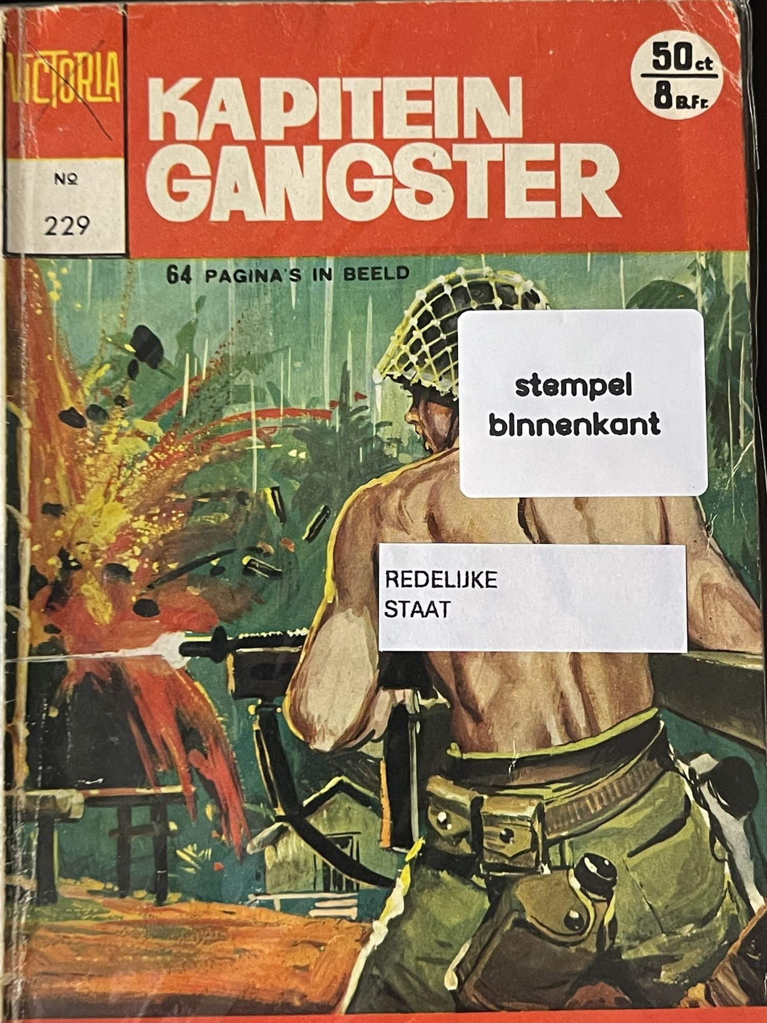 Cover van Kapitein Gangster